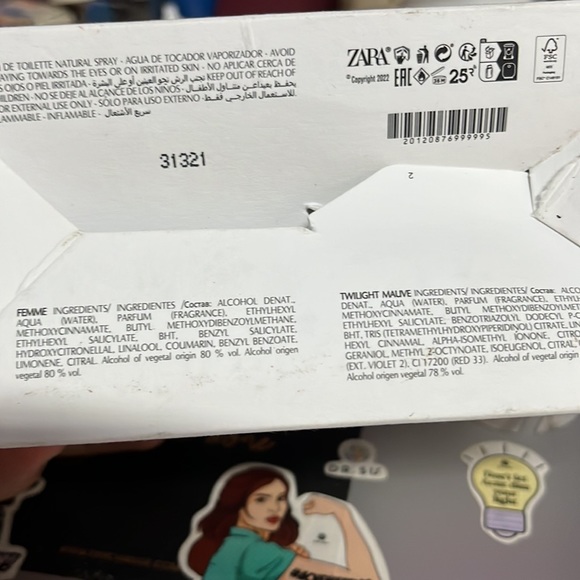 New Zara Perfume Femme(90ml) EDT - Picture 3 of 3